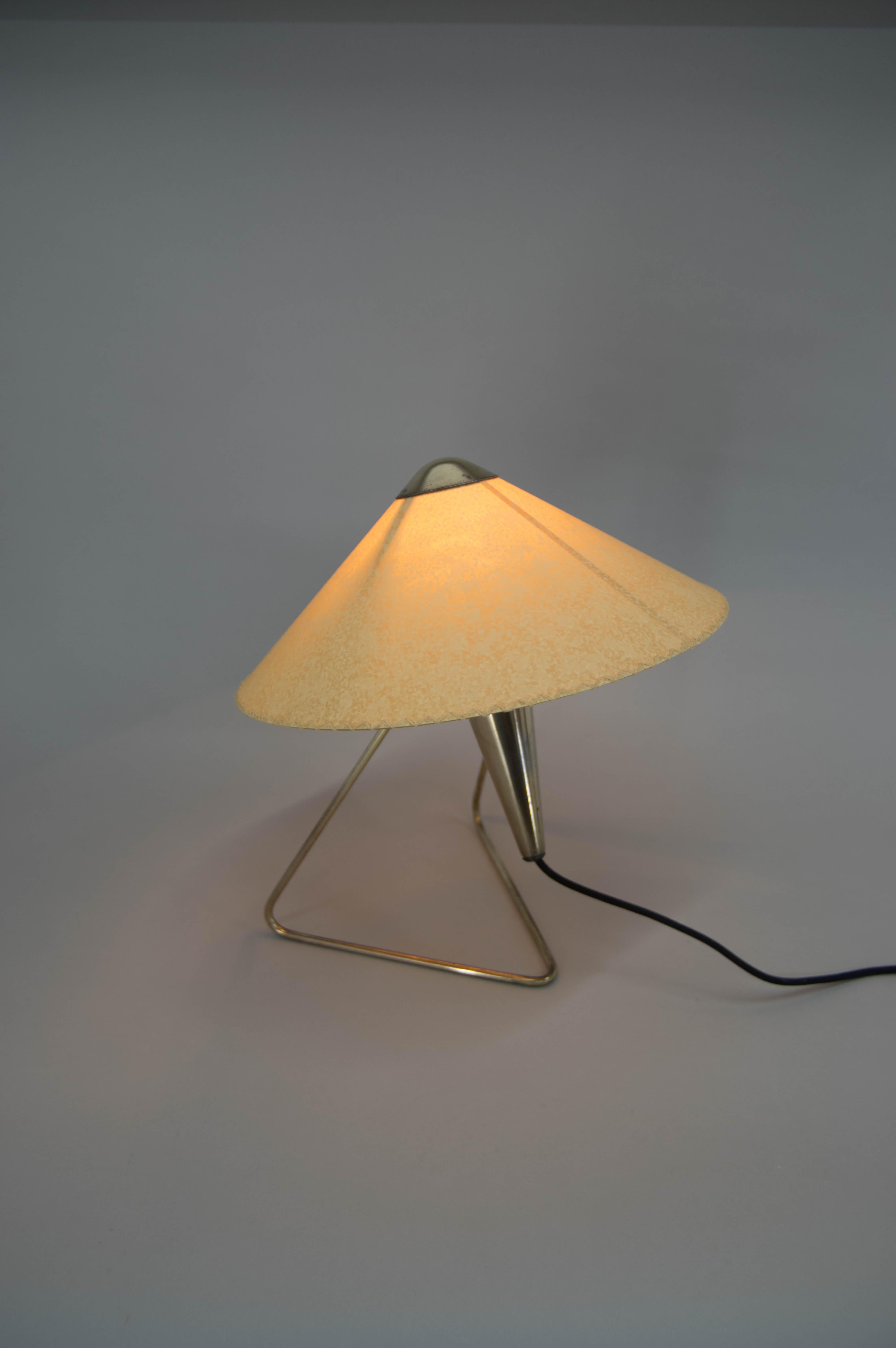 Table or Wall Lamp by Helena Frantova for Okolo, Czechoslovakia, 1950s In Good Condition In Praha, CZ