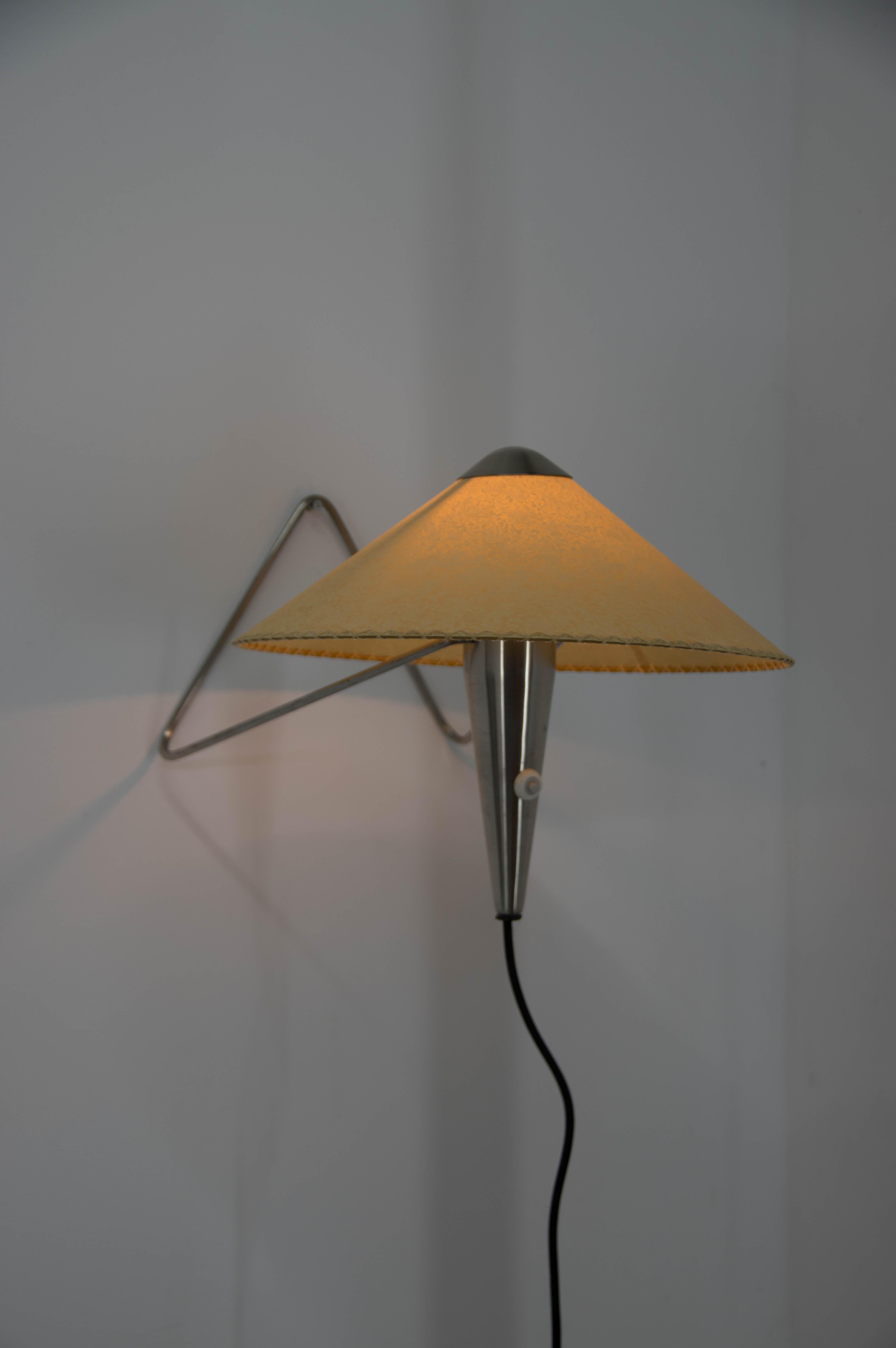 Table or Wall Lamp by Helena Frantova for Okolo, Czechoslovakia, 1950s 2