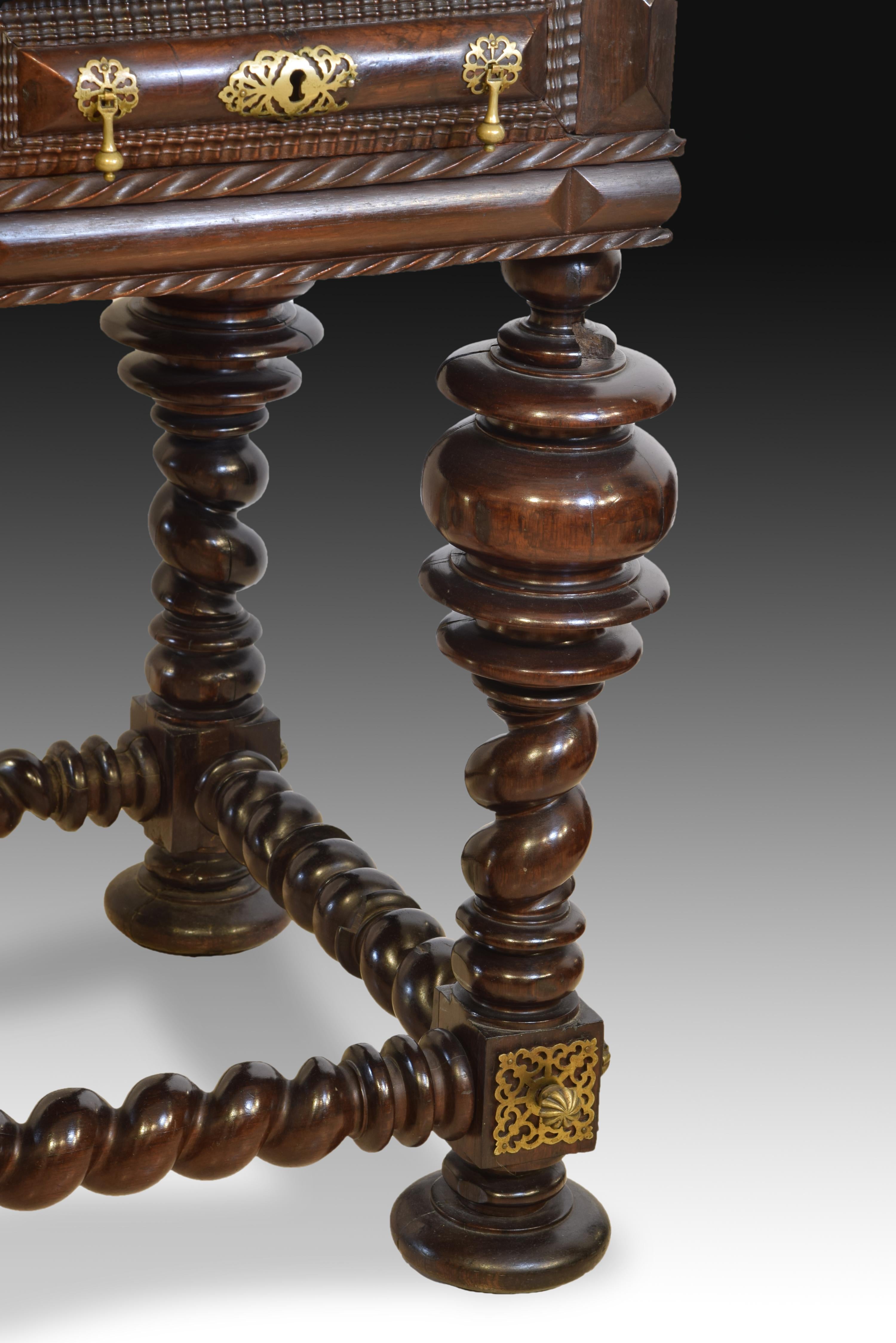 Other Table, Palosanto 'Rose Wood or Holy Wood', Portuguese School, 18th and 19th C