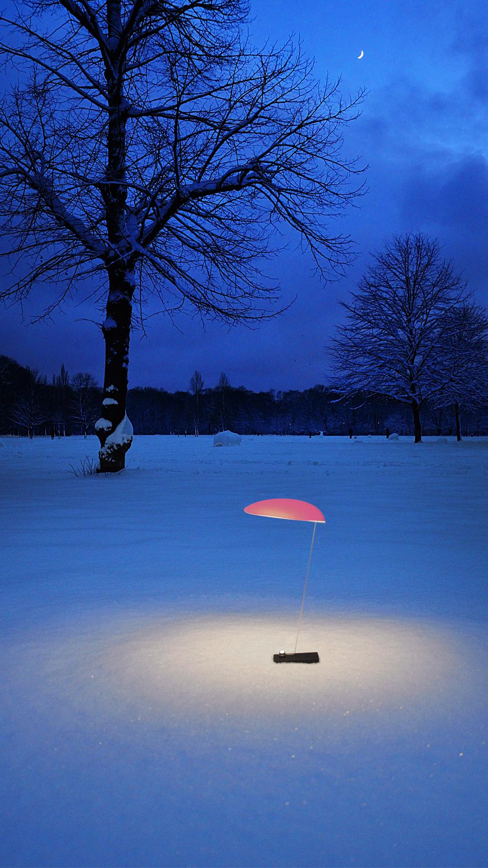 Table/Portable Lamp Ingo Maurer Koyoo Aluminio en venta