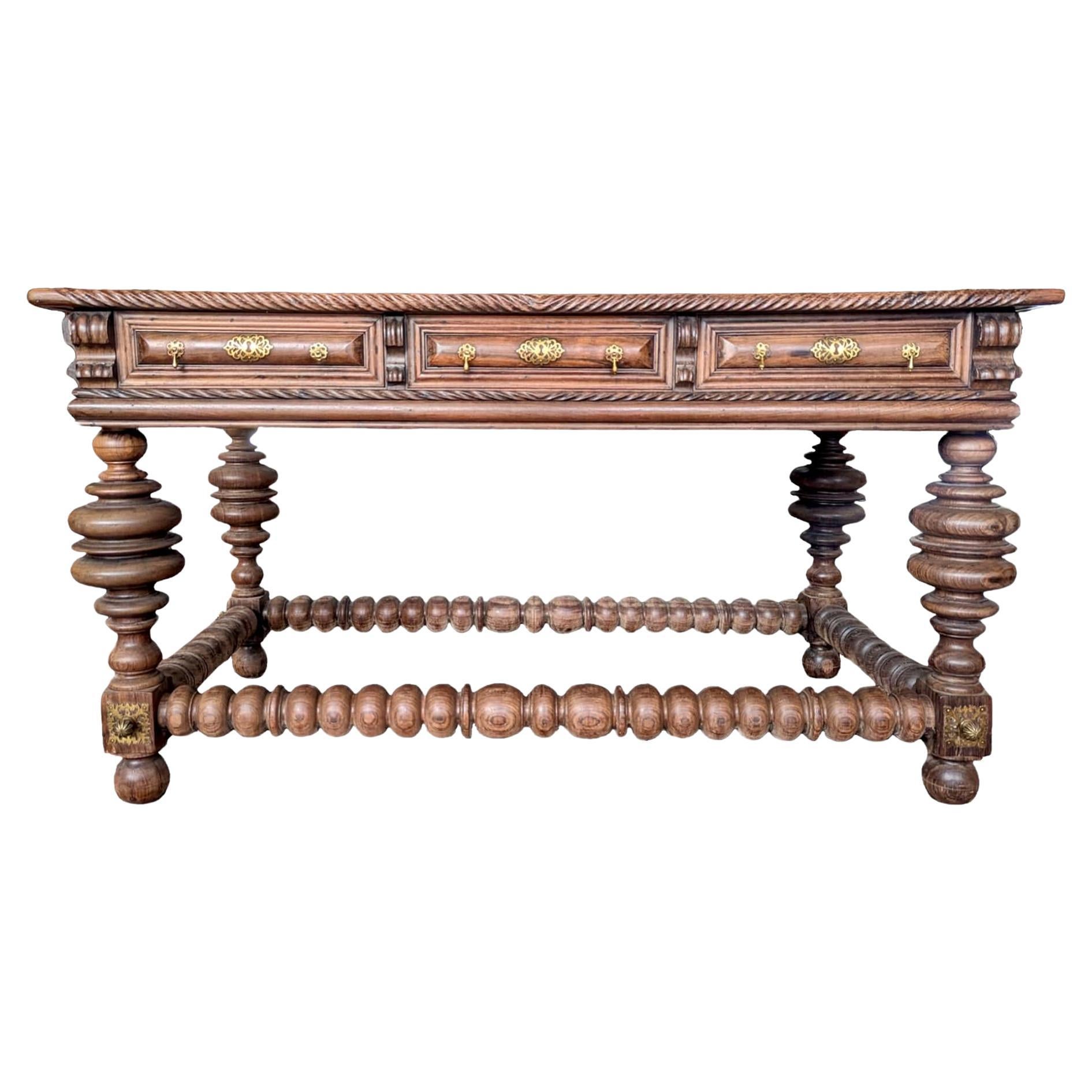 19th Century Rosewood Dining Table  For Sale