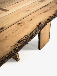 Table Riva 1920 Table à feu Design Marco Piva / L 280 cm 110.2 inch