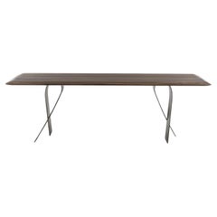 Table Riva 1920 Nastro Design Carlesi Tonelli - W 220 cm 86.6 inch - Walnut