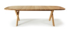 Table Riva 1920 Paco Wood design Terry Dwan - W 220 cm 86.6 inch - Oak
