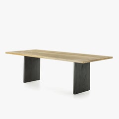 Table Riva 1920 Rewood Full design Authentic Design - Oak top - W 160 cm 63 inch