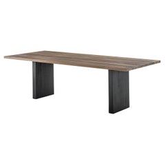 Table Riva 1920 Rewood Full Double Authentic Design Walnut W 260cm 102.36