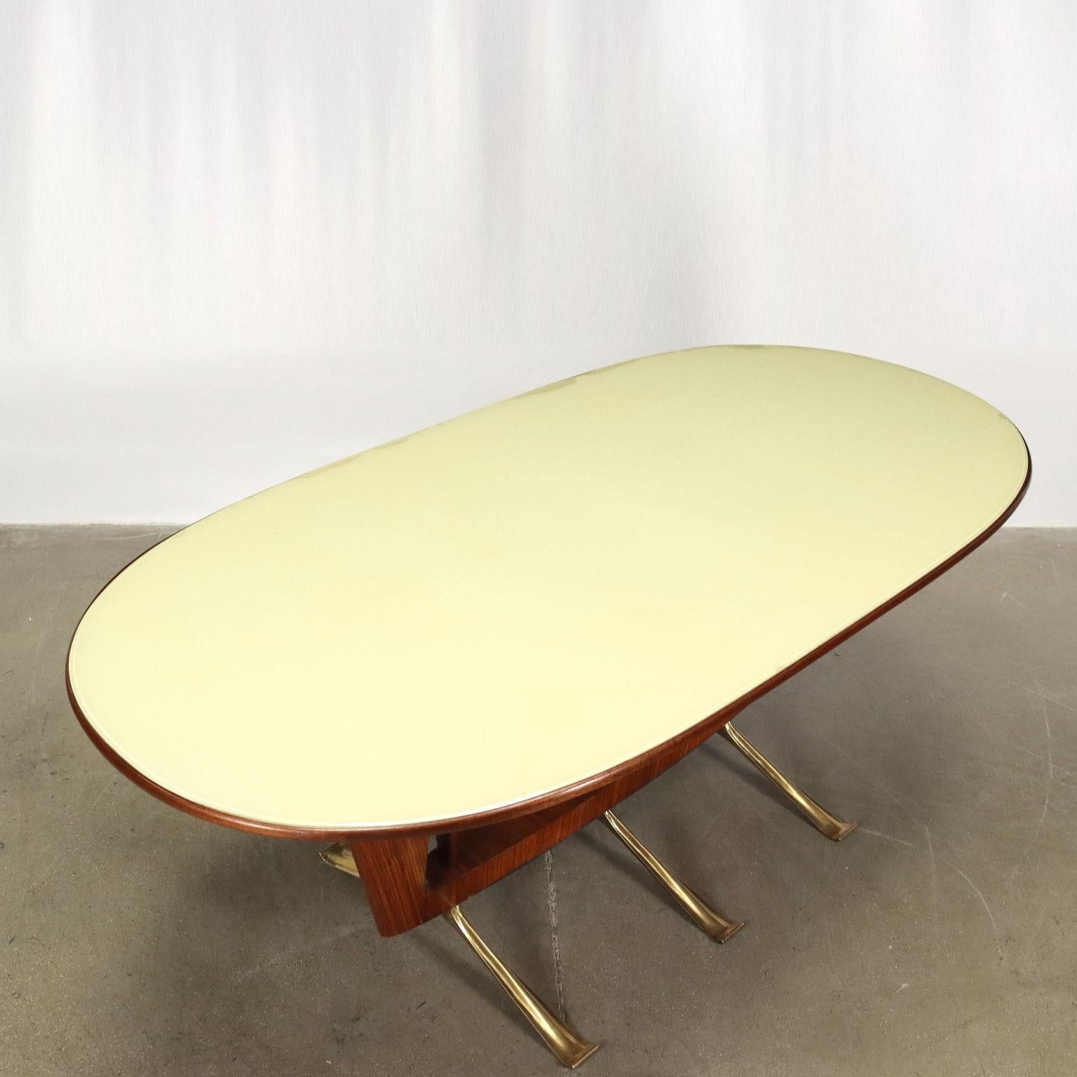 Mid-Century Modern Table Rosewood Italy 1950s