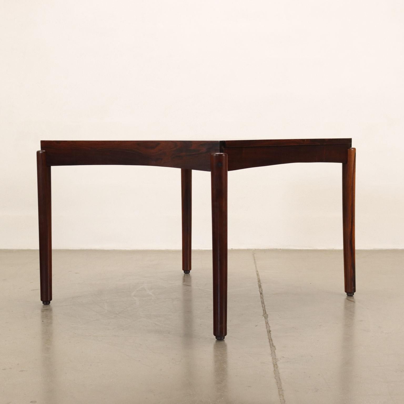 Table Rosewood, Italy, 1960s For Sale 3