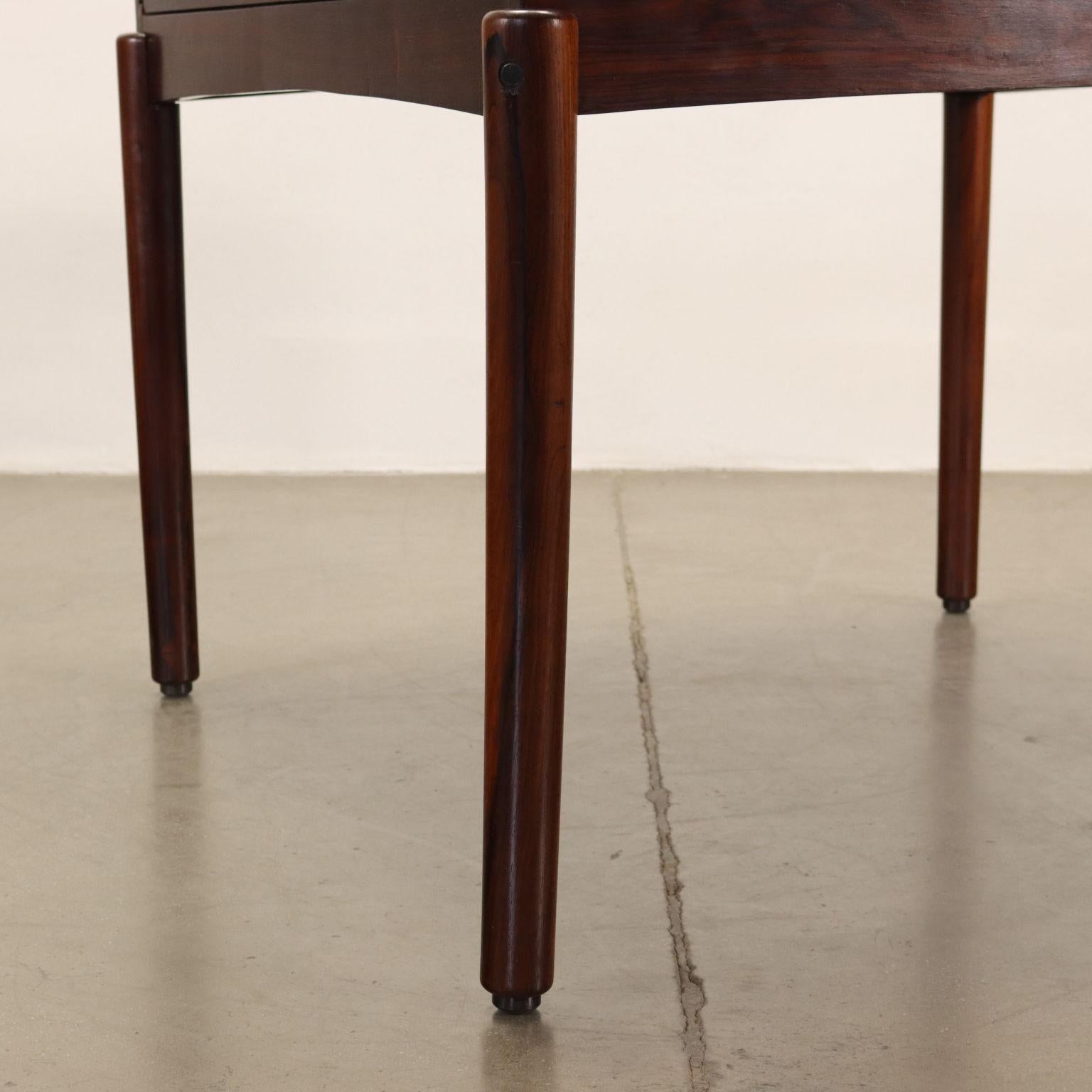 Table Rosewood, Italy, 1960s For Sale 1