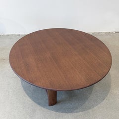 Table, Round Side Table Design, Tobacco Ash Structure, Italy