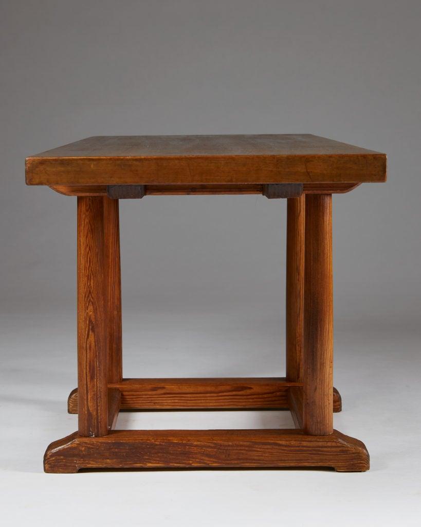 Table, “Sandhamn” Designed by Axel Einar Hjorth for NK, Sweden, 1929 In Good Condition In Stockholm, SE
