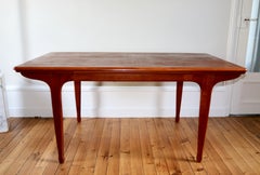 Table scandinave teck vintage édition Meubles TV 1960