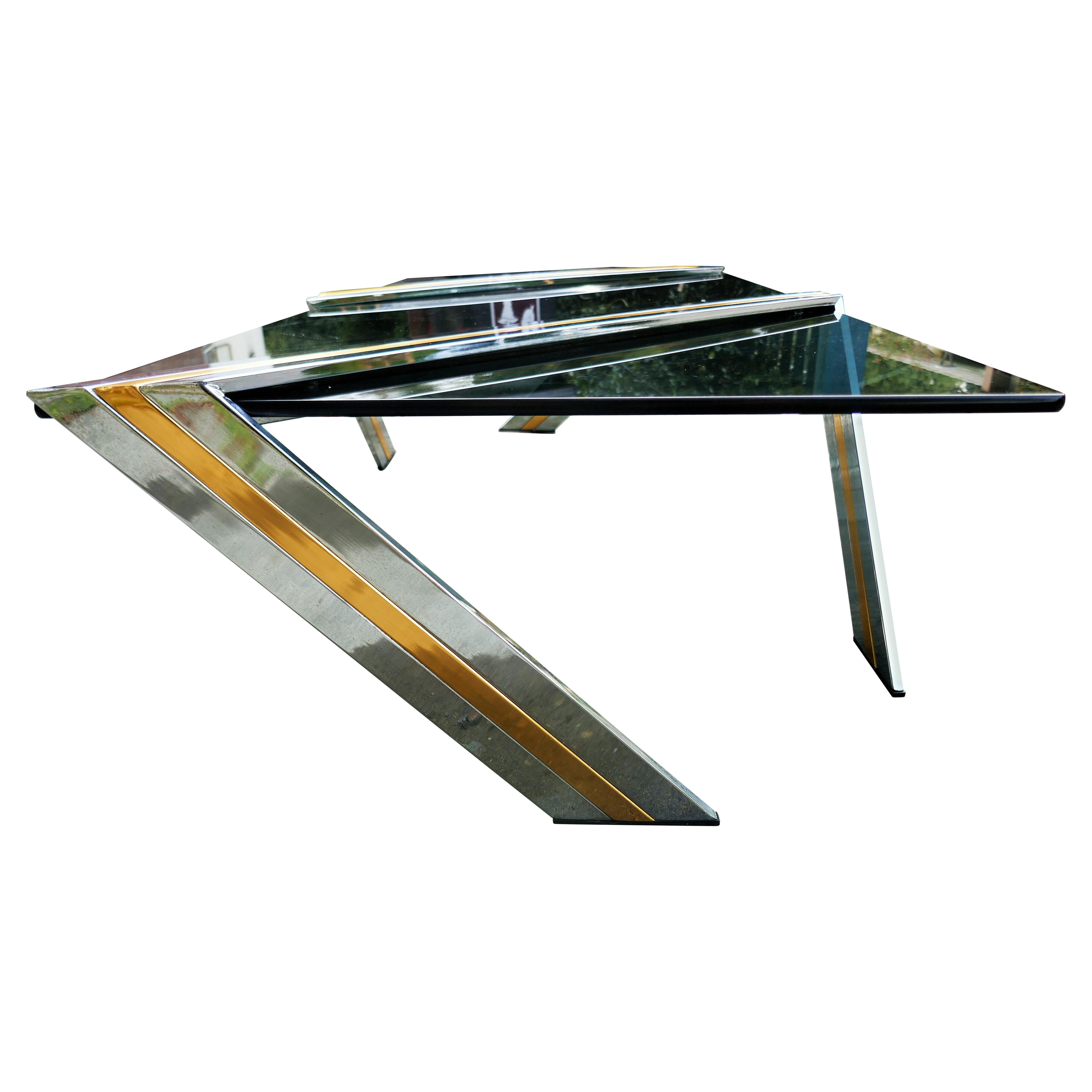 Table sculpture attributed to Willy Rizzo in vendita 6