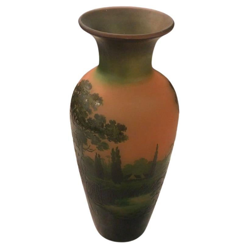 Vase D argental (France) , Year, 1900, Style: Jugendstil, Art Nouveau, Liberty For Sale