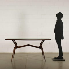 Table Sessile Oak Formica, Italy, 1950s 1960s