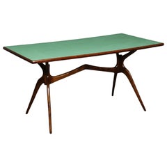 Table Sessile Oak Formica, Italy, 1950s 1960s