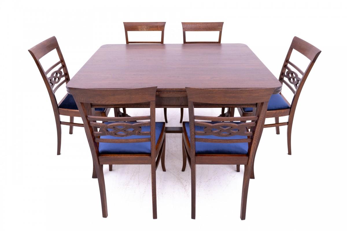 Table set, Poland, 1930s. After renovation. 8