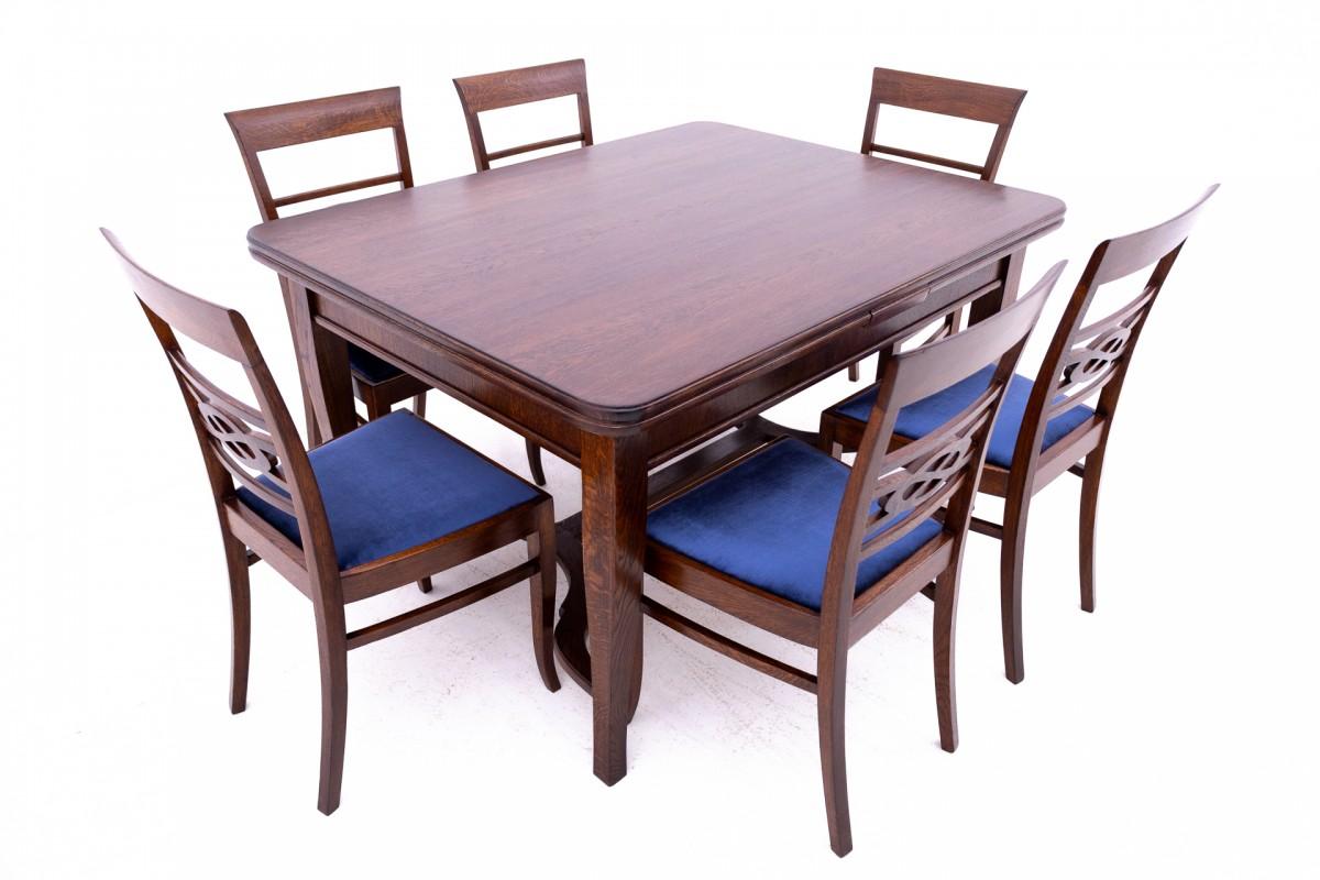Table set, Poland, 1930s. After renovation. 9