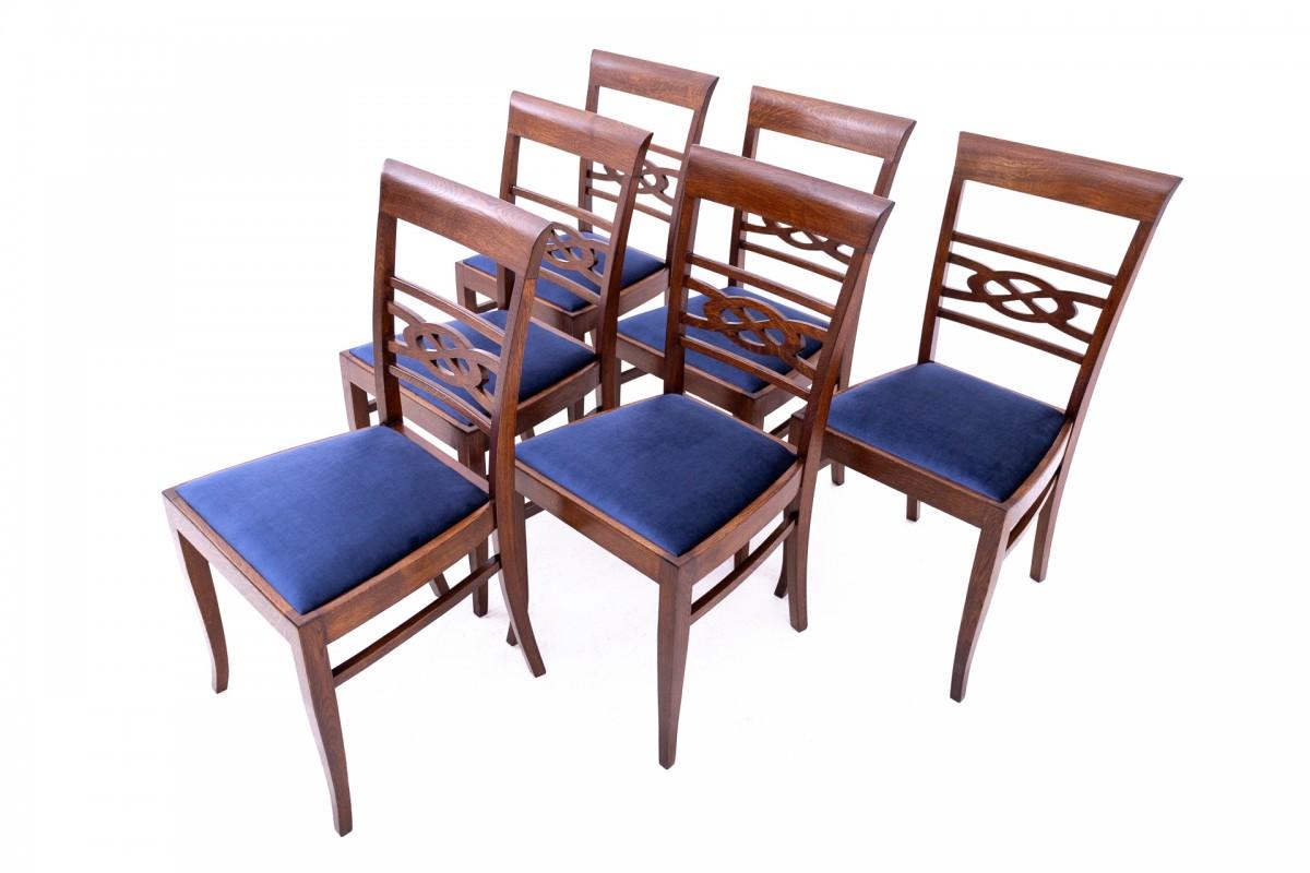 Polish Table set, Poland, 1930s. After renovation.