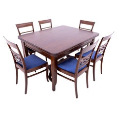 Table set, Poland, 1930s. After renovation.