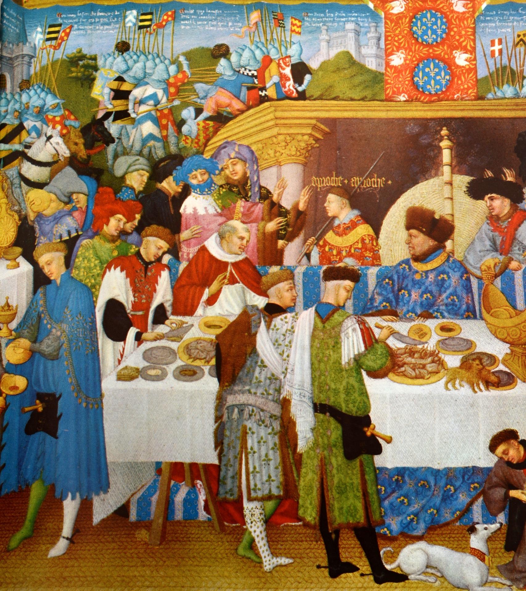 literature table setting