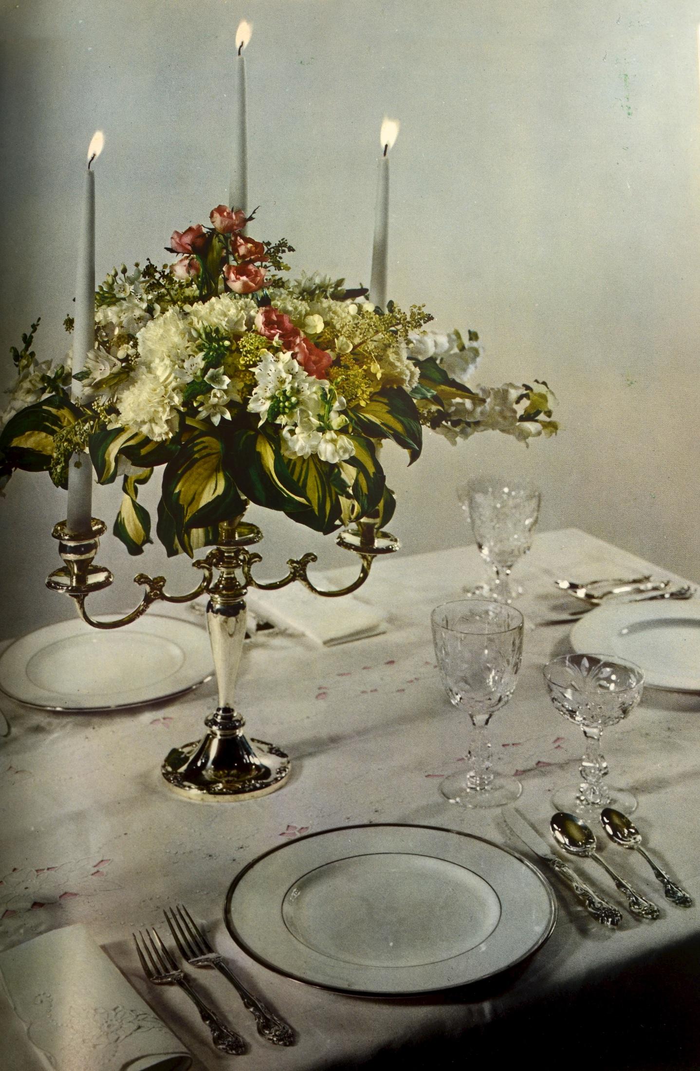 American Table Settings, Entertaining and Etiquette A History and Guide