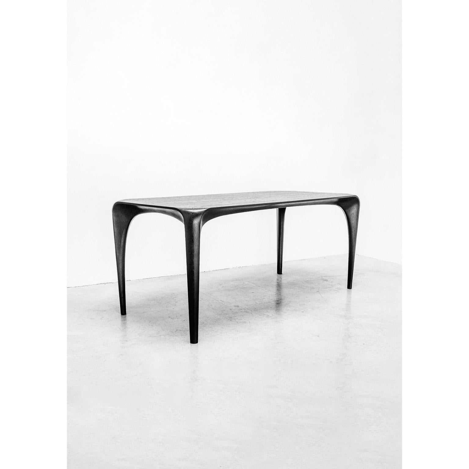 Contemporary Unique Handmade Table Spline by Maxime Goléo