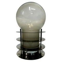 Table Steel Lamp Manufacture Tronconi, 1970s