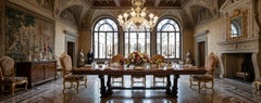 Table Style: Art Deco, 1920 in Wood, French, 10 People