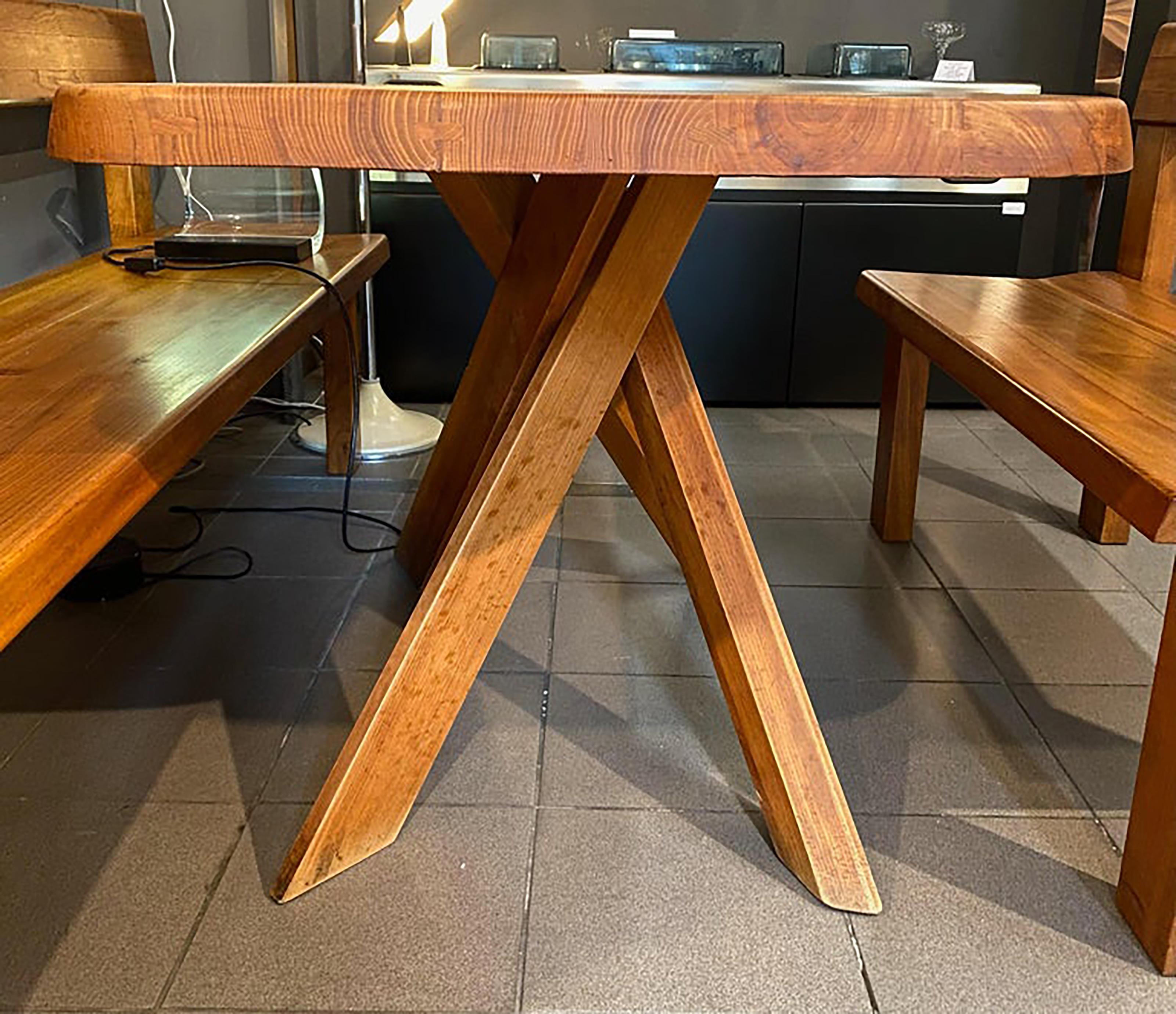 Table T35A, Pierre Chapo In Good Condition For Sale In Saint ouen, FR