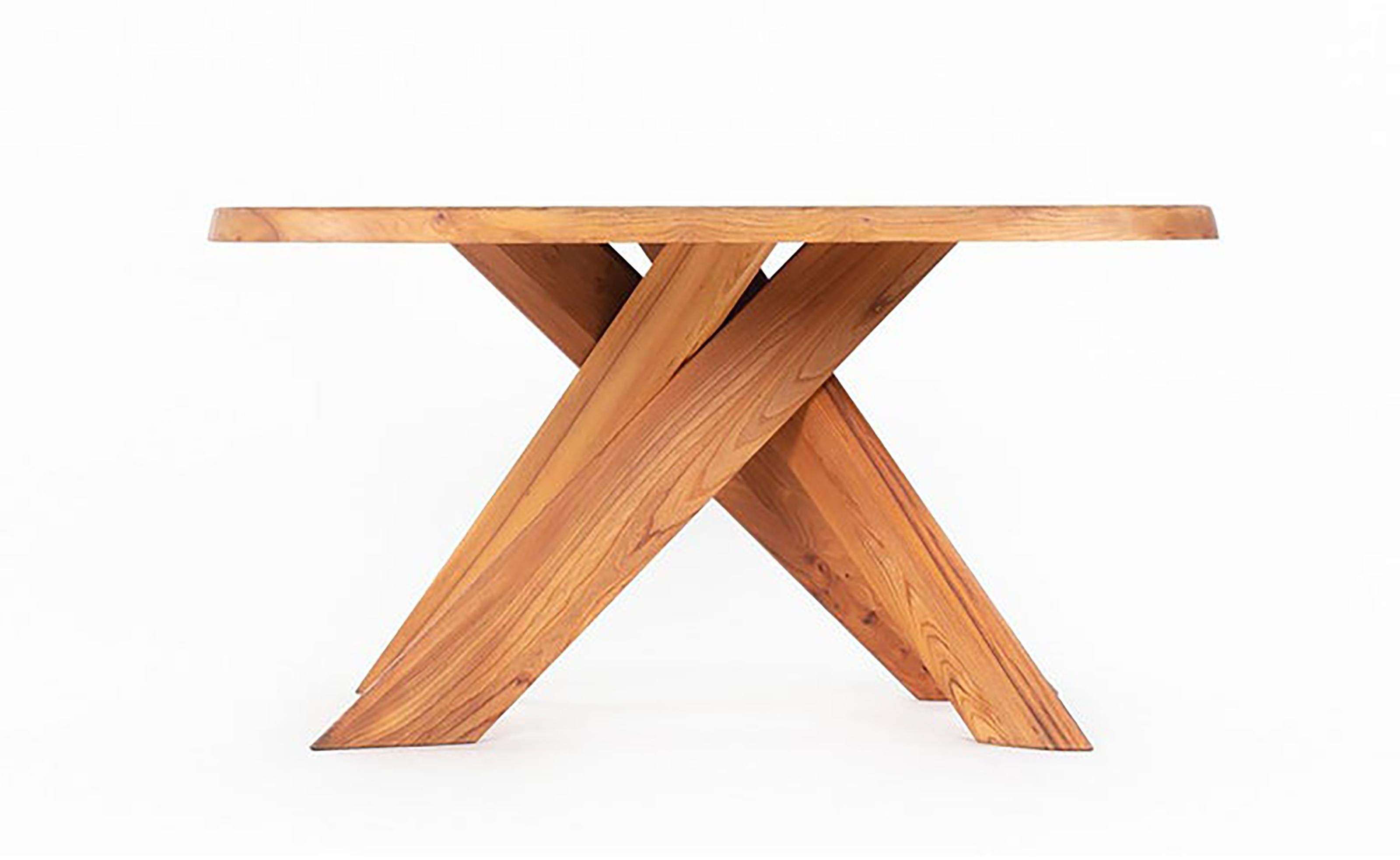 Late 20th Century Table T35A, Pierre Chapo For Sale