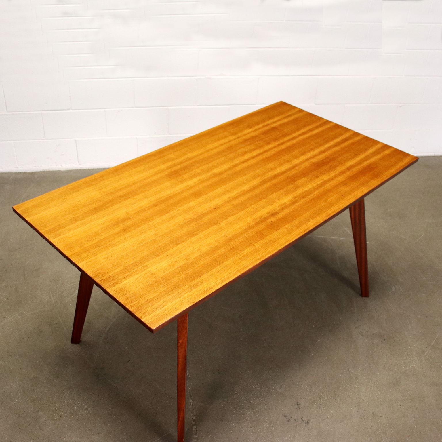 Mid-Century Modern Table Teak Italy 1950s