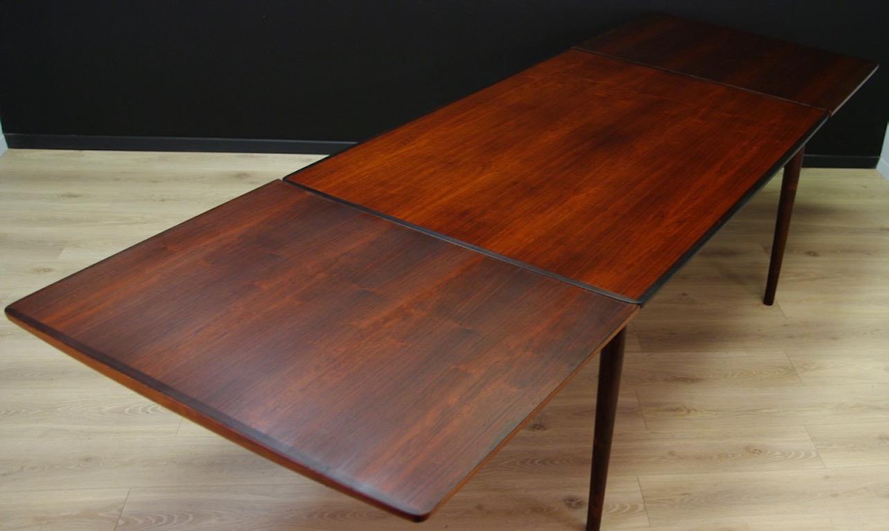 Oak Table Teak Vintage Midcentury Danish Design