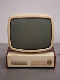 Table Television Set Designed by Stig Lindberg for Wega, 1962