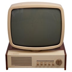 Table Television Set Designed by Stig Lindberg for Wega, 1962