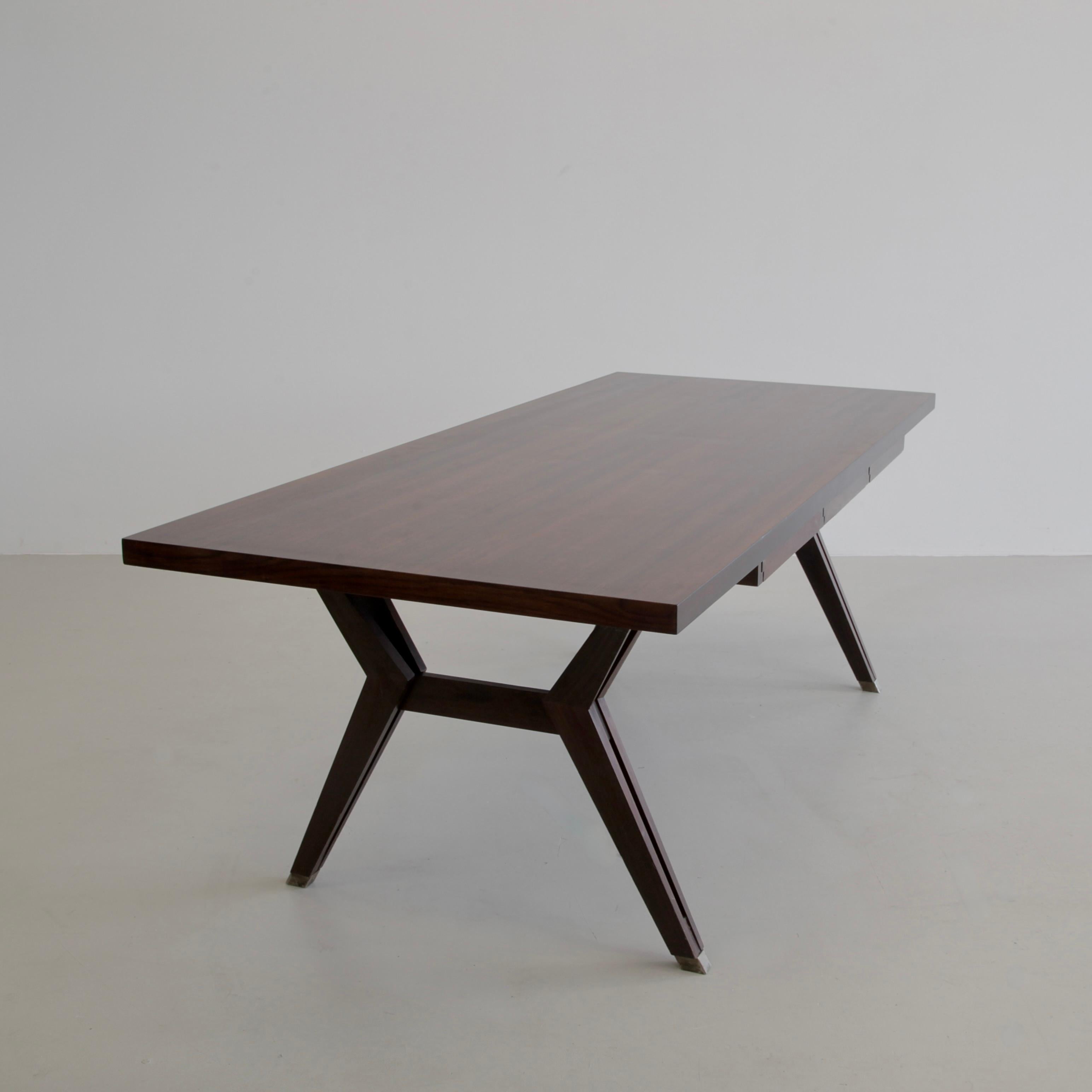 Wood Table 'Terni' Designed by Ico Parisi, Italy, MIM Roma, 1958