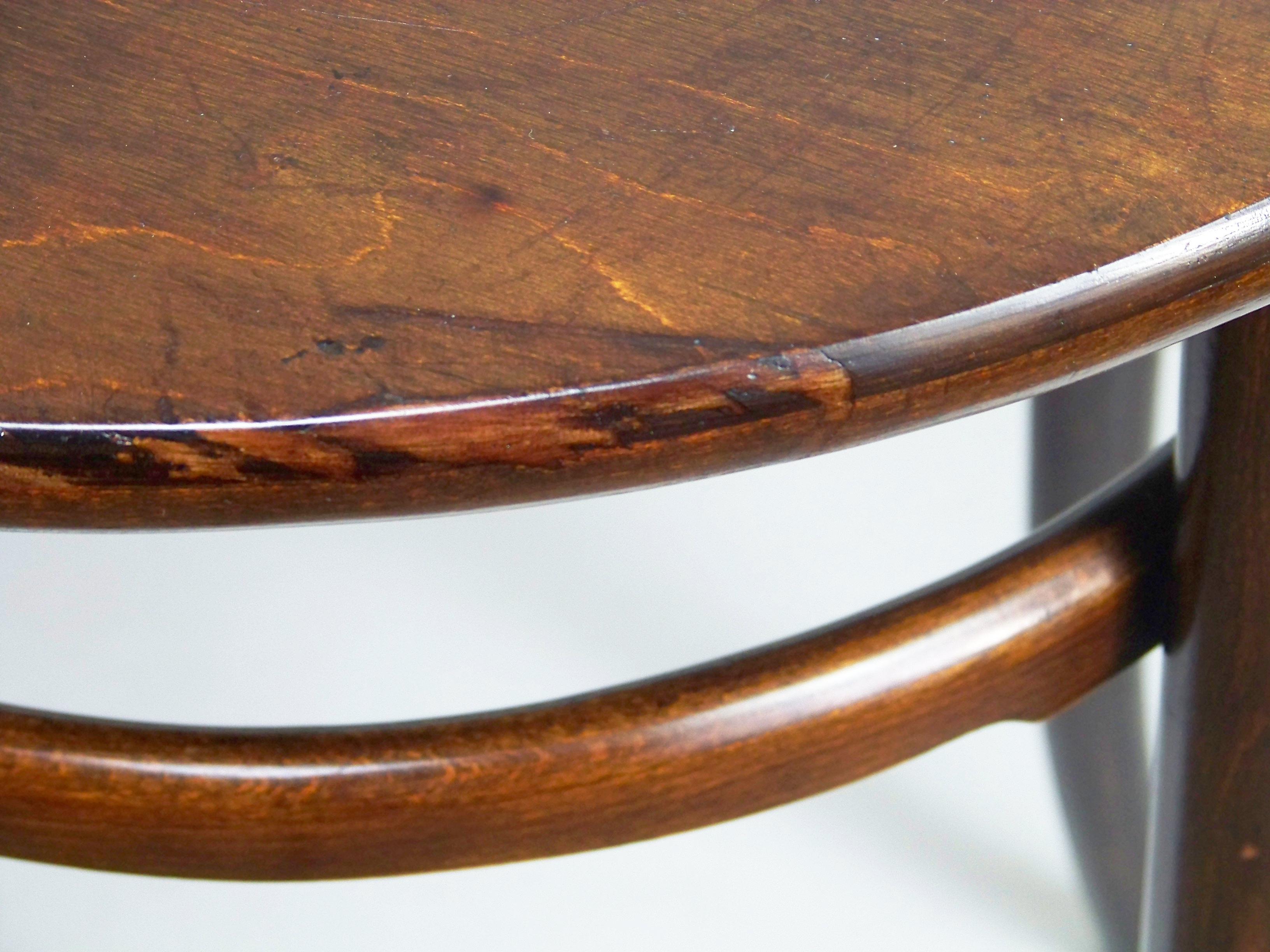 Table Thonet, circa 1900 In Good Condition In Praha, CZ