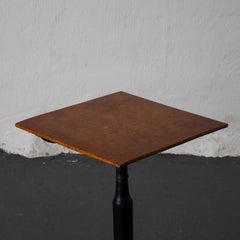 Tisch-Klappplatte aus schwedischer Erlenwurzel, 18. Jahrhundert, Schweden