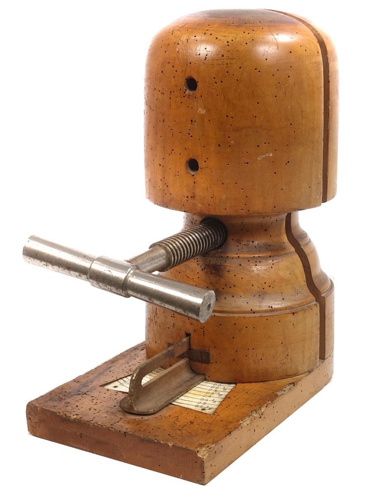 Table Top Hat Makers Stretcher at 1stDibs professional hat stretcher