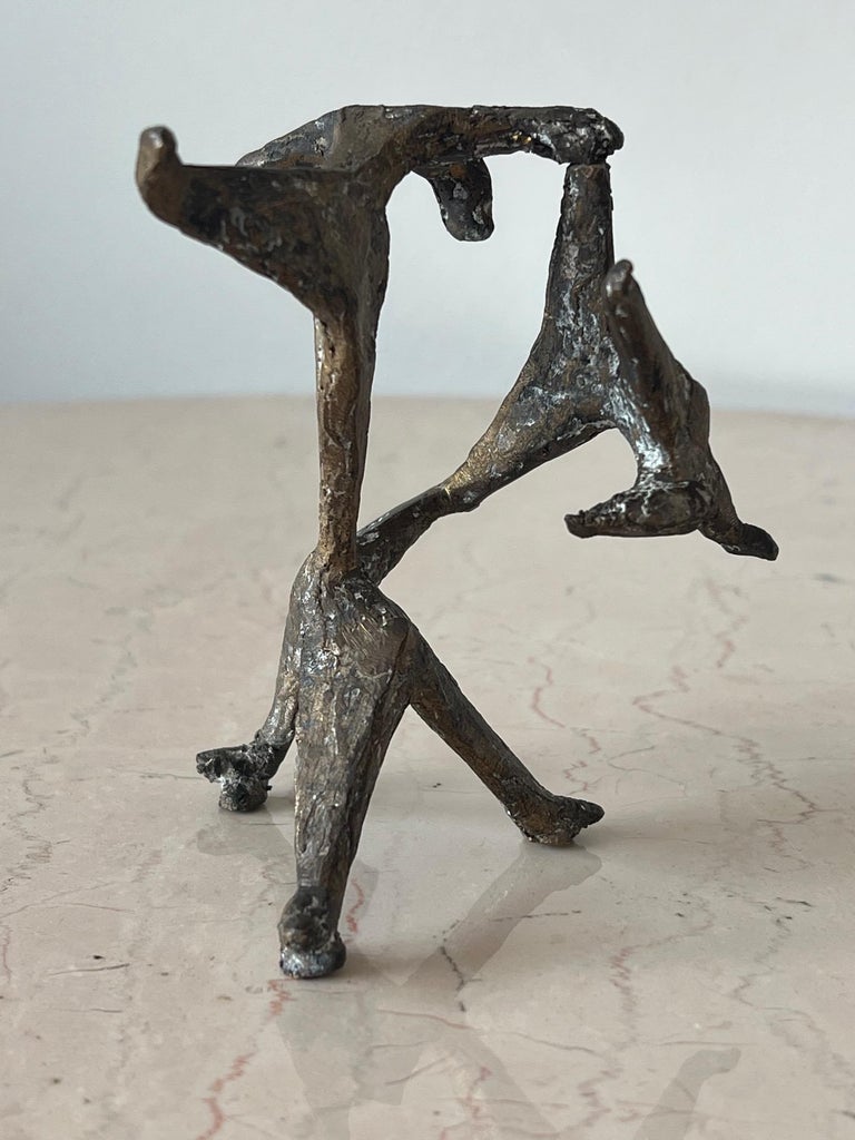 Table Top Sculpture by Anne Van Kleeck in Bronze For Sale at 1stDibs