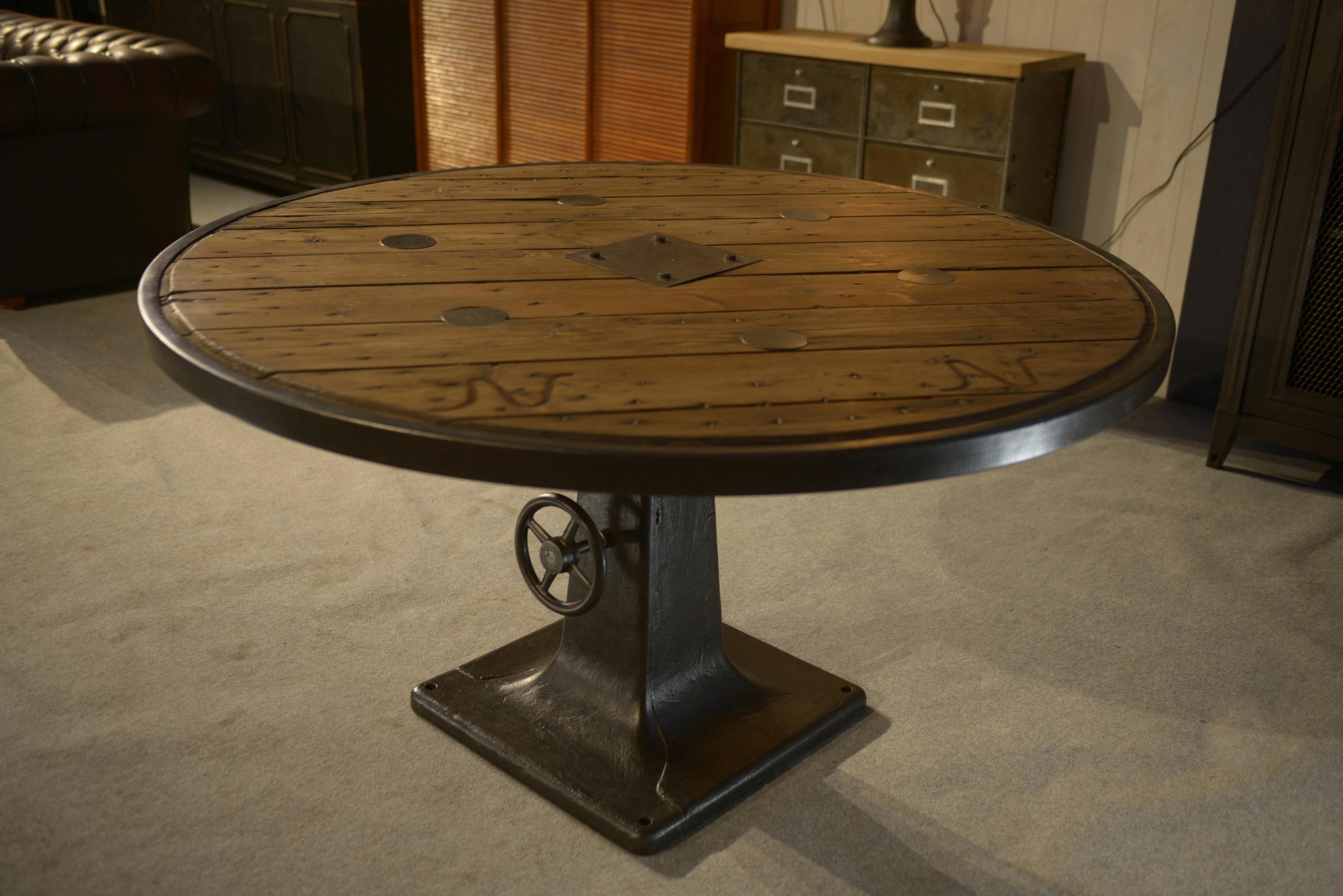XIX secolo Table touret industriel XIXème in vendita