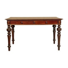 Antique Table/Two-Sided Desk, circa 1890