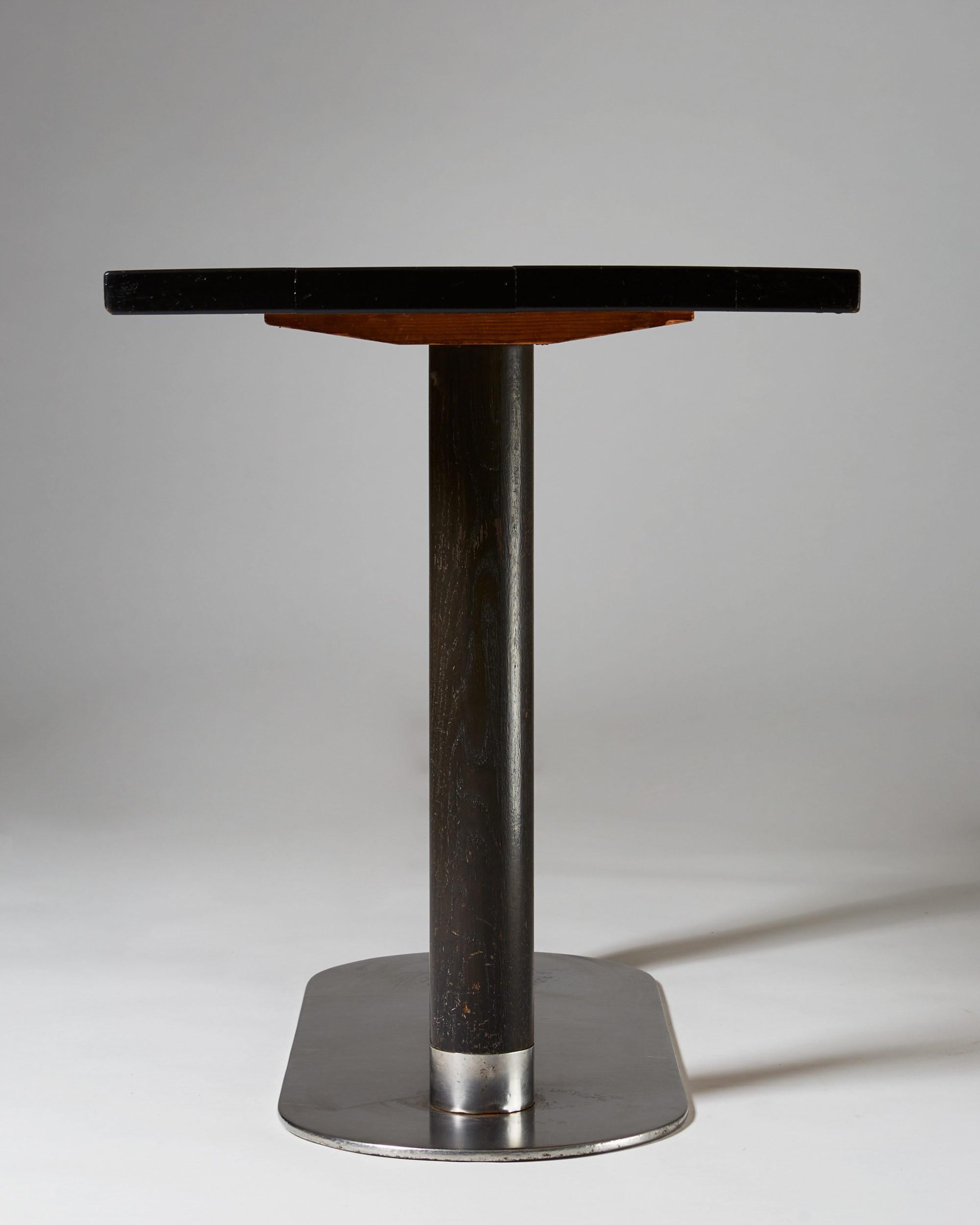 Oak Table ‘Typenko’ Designed by Axel Einar Hjorth for Nordiska Kompaniet, 1931