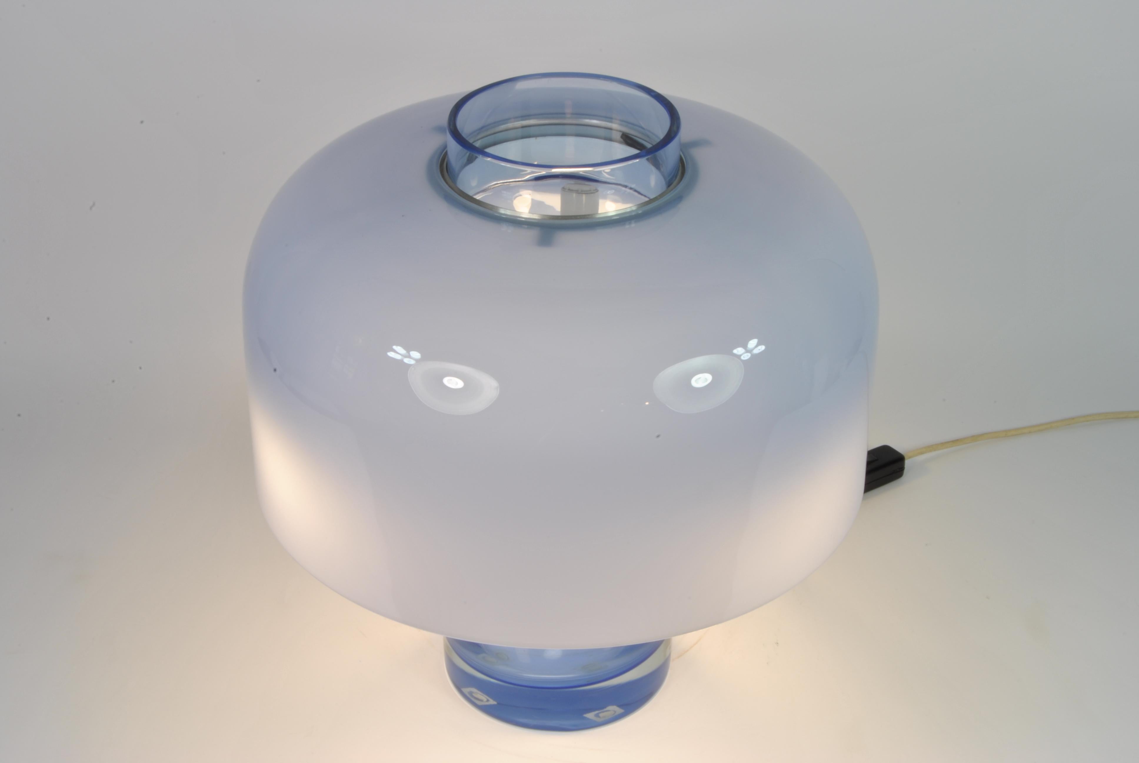 Mid-20th Century Table Vase Lamp Mod. LT226, Design Carlo Nason for Mazzega, Italy, 1968 For Sale