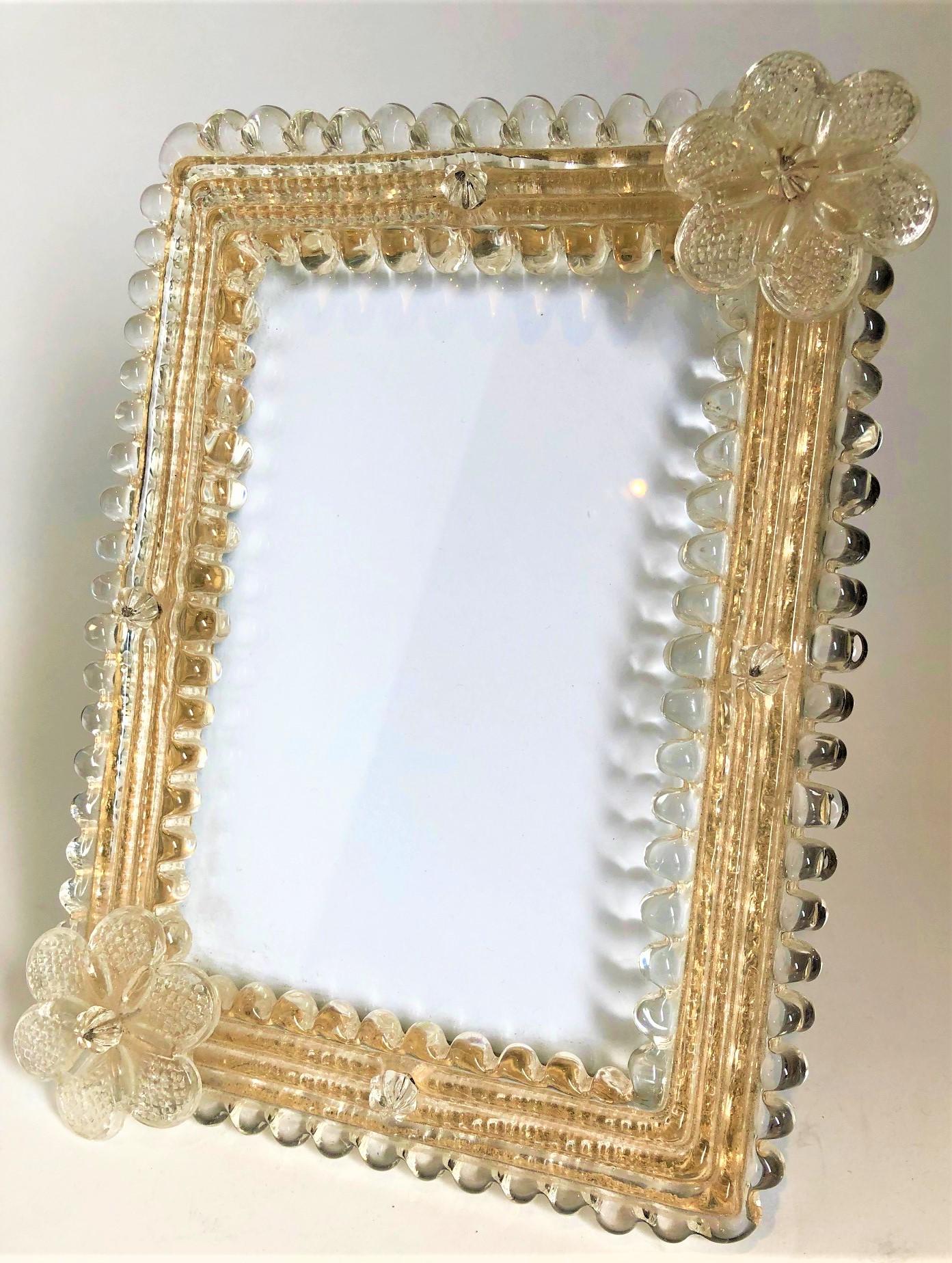 Table Venetian / Murano Picture Frame 2