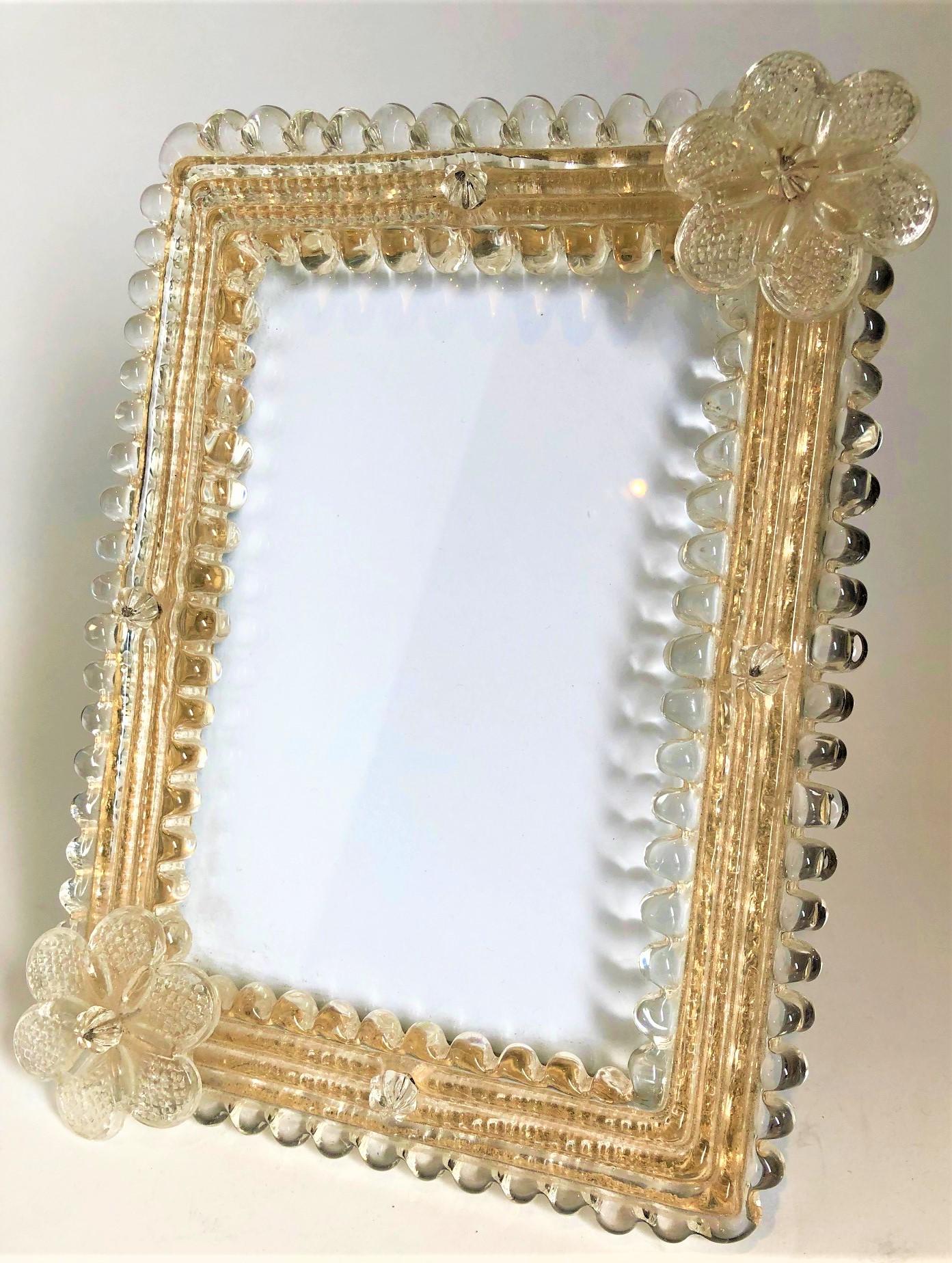 Table Venetian / Murano Picture Frame 2