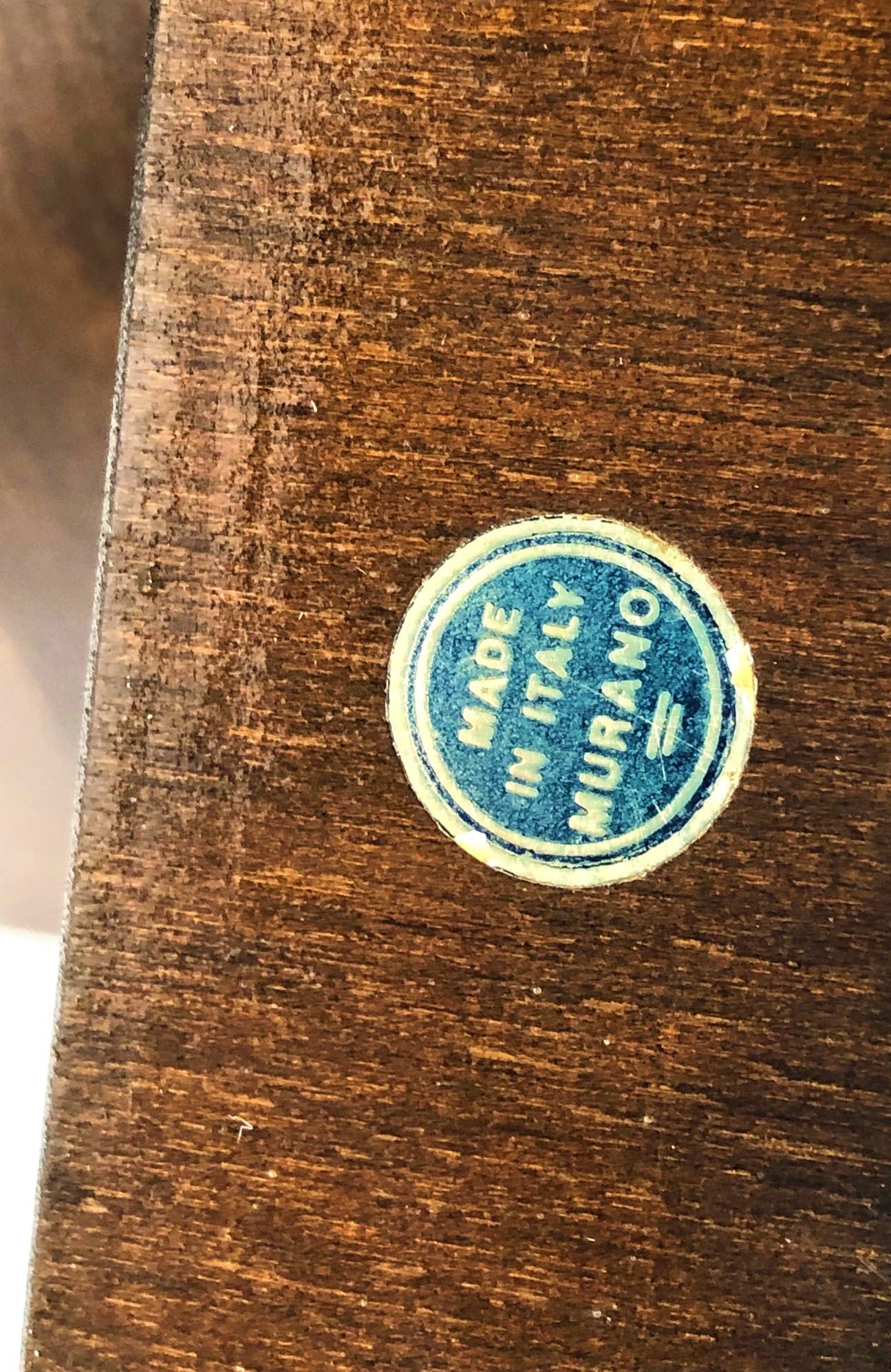 20th Century Table Venetian / Murano Picture Frame