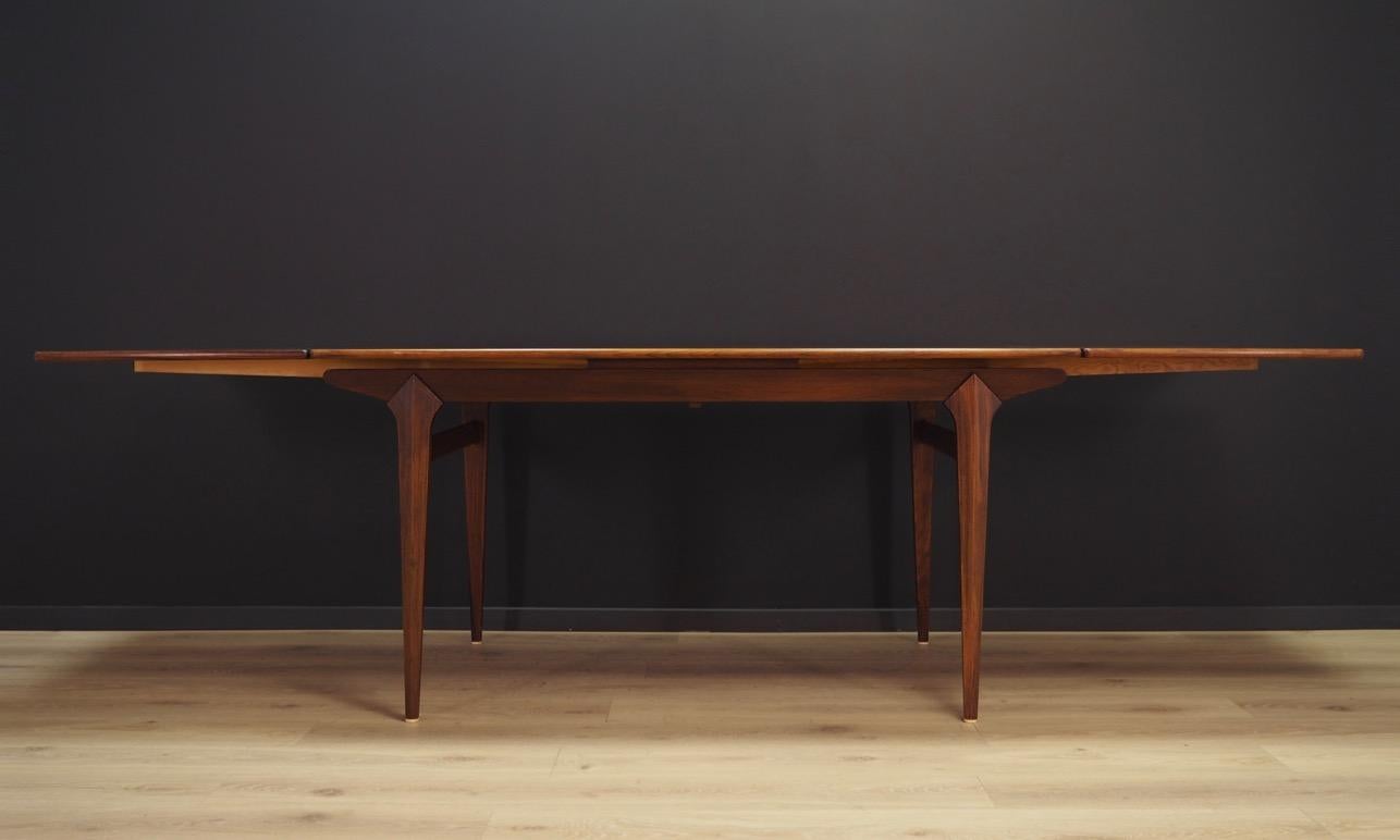 Other Table Vintage 1970s Danish Design Retro Rosewood For Sale