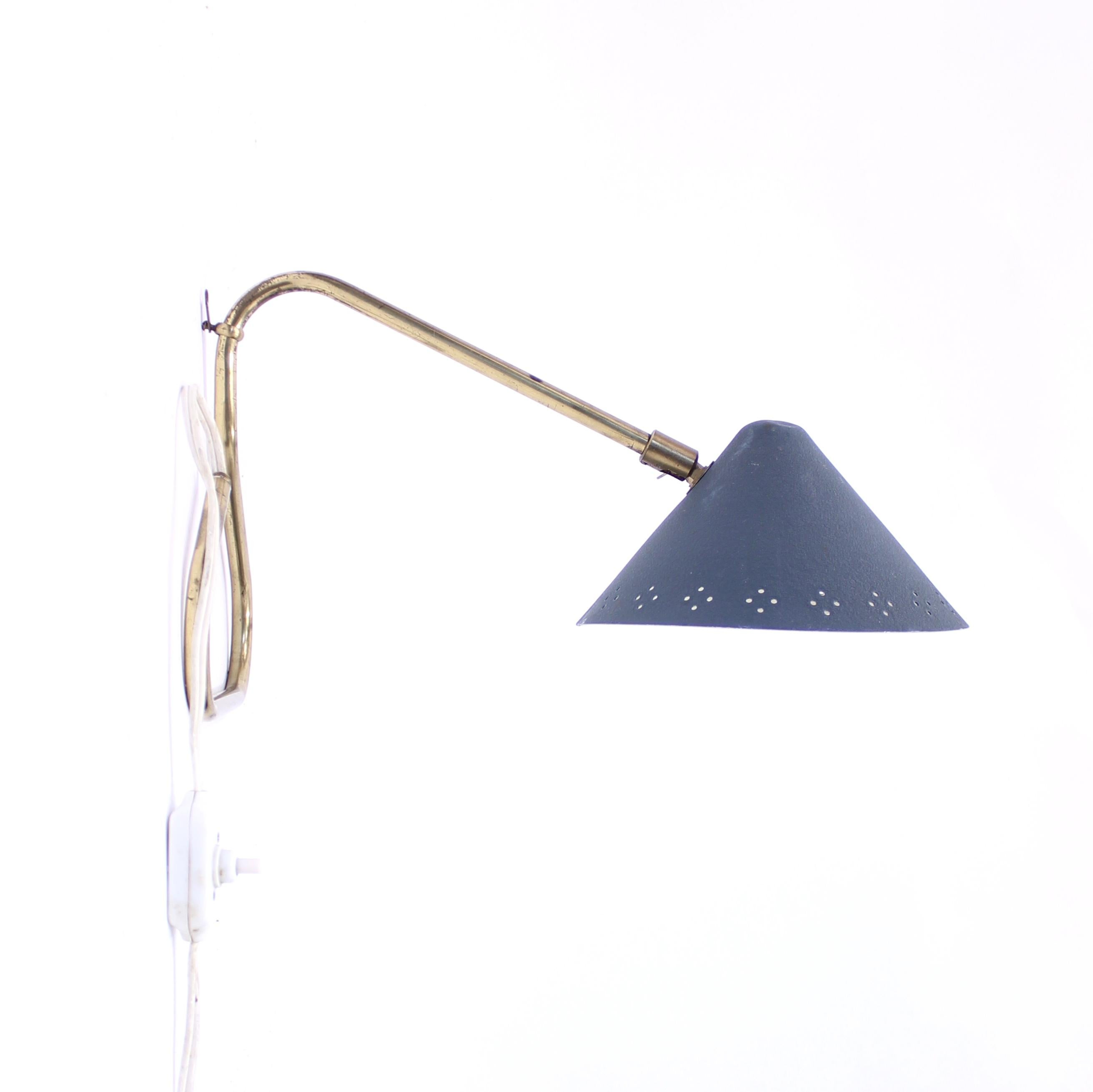 Table or Wall Lamp by EWÅ, 1950s In Good Condition In Uppsala, SE