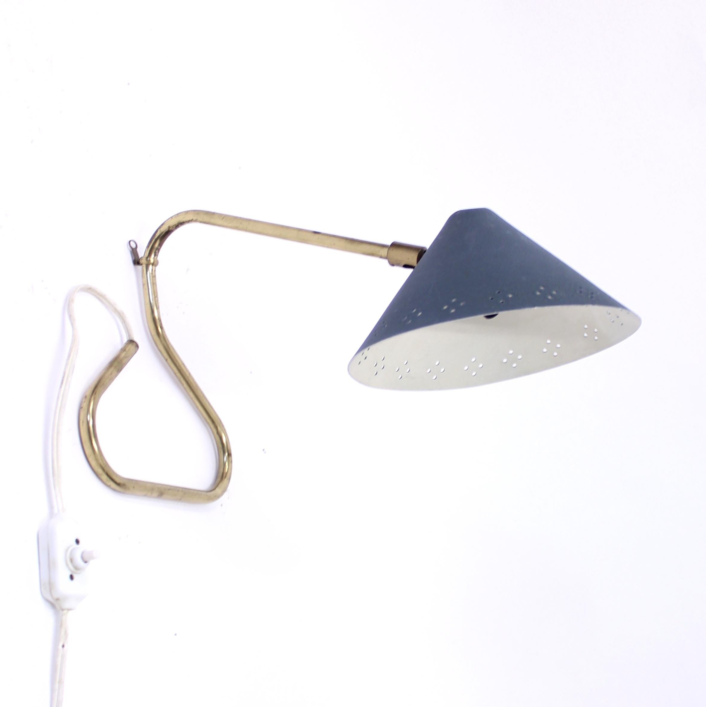 20th Century Table or Wall Lamp by EWÅ, 1950s